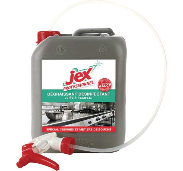 Dégraissant désinfectant - Jex Professionnel