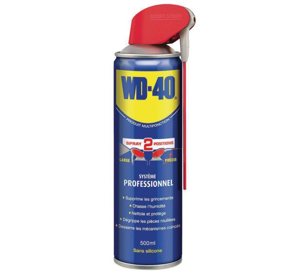 Dégrippant lubrifiant multifonction - 500 mL - WD-40