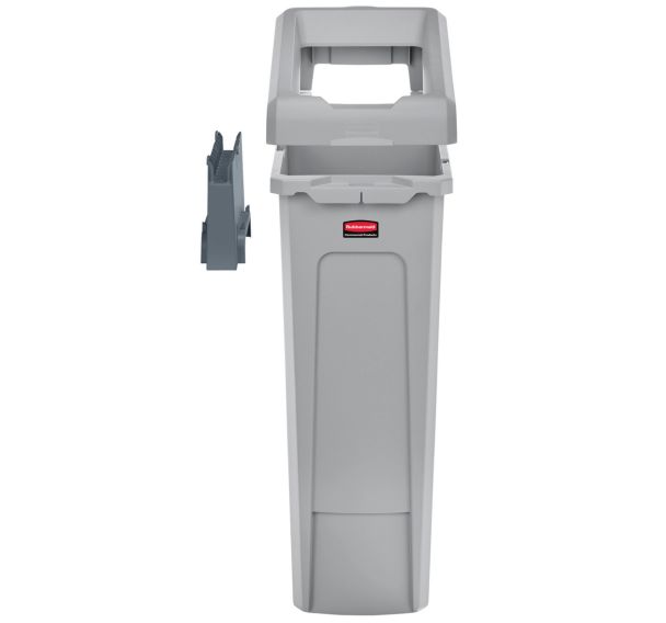 Démarrage station de recyclage Slim Jim_Rubbermaid