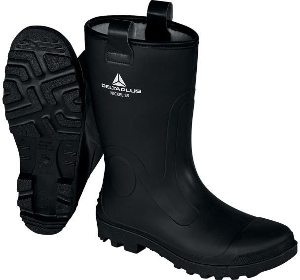 Demi-bottes de sécurité fourrées Nickel S5 CI SRC - Deltaplus