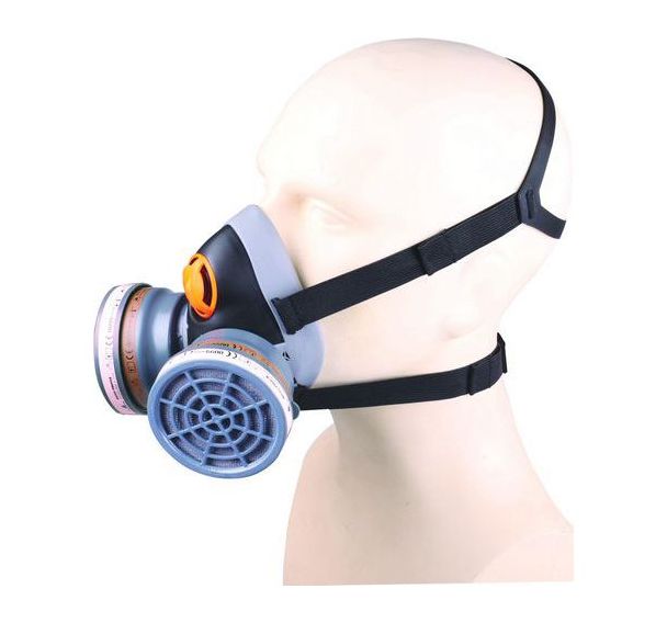 Demi-masque et filtres A2P2 M6400 MARS KIT