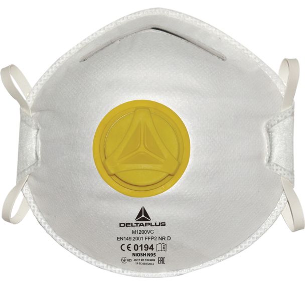 Demi-masques jetables M1200VC - FFP2