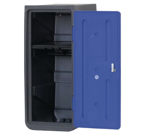 Demi Vestiaire Polyéthylène sur socle avec tablette porte cintre PC