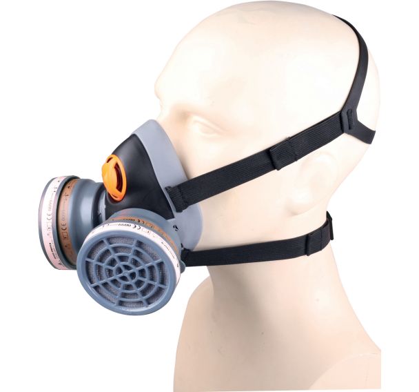 Demi masque m6400 avec 2 galettes A2P3