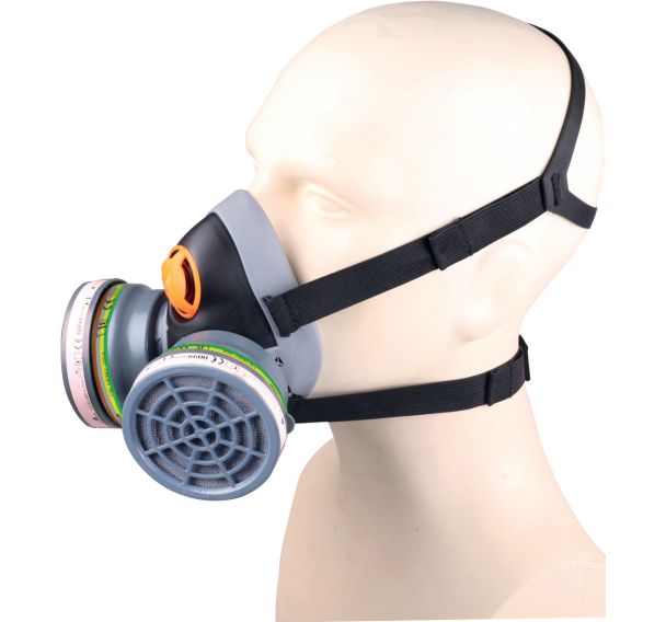 Demi masque m6400 avec 2 galettes a1b1e1k1p3 - ABEK1P3