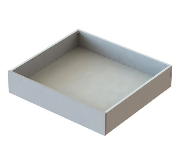 Demi tiroir sous lit Quiétub L.92 cm Tabac/Gris