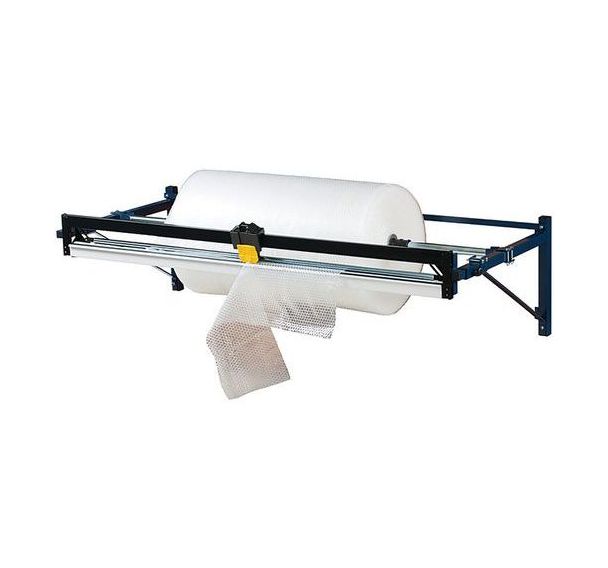 Dérouleur-coupeur film bulle horizontal rouleau maxi 1550 mm
