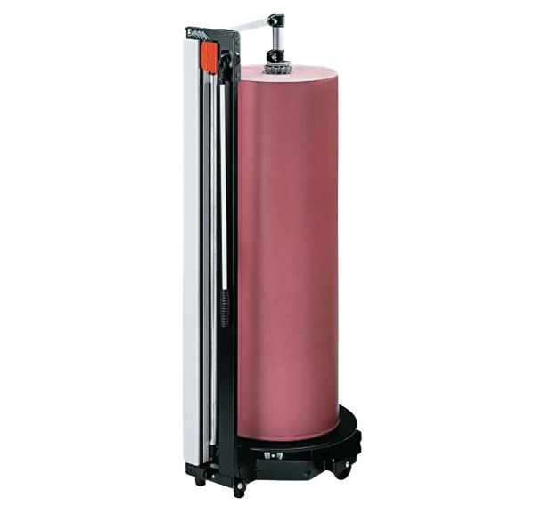 Dérouleur-coupeur vertical mobile - Rouleau Ø 450 et 750mm maxi