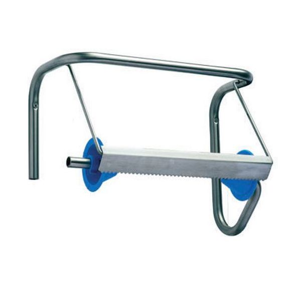 Dérouleur bobine essuie-mains mural - Inox AISI304-1 rouleau