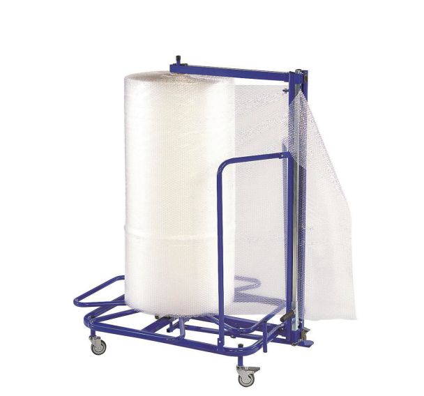 Dérouleur film bulle Rouleau Ø maxi 1000 mm Vertical Mottez