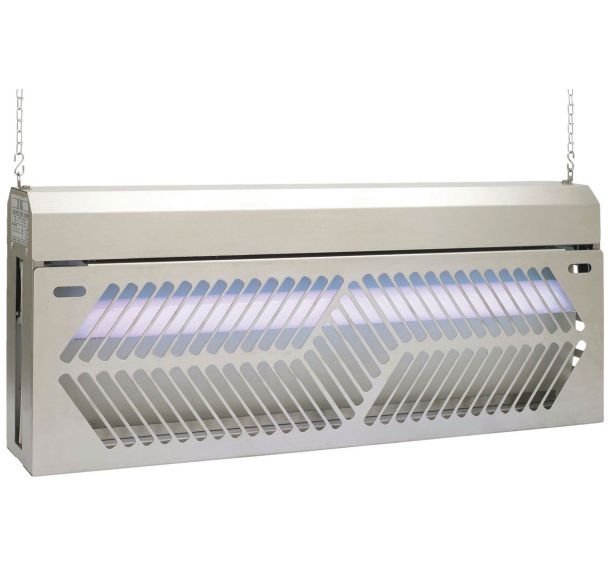 Désinsectiseur Industrie inox 80 W à glue - JVD