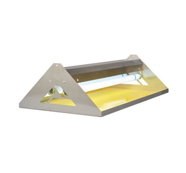 Désinsectiseur de décoration à plaque adhésive - 72 W - Gris