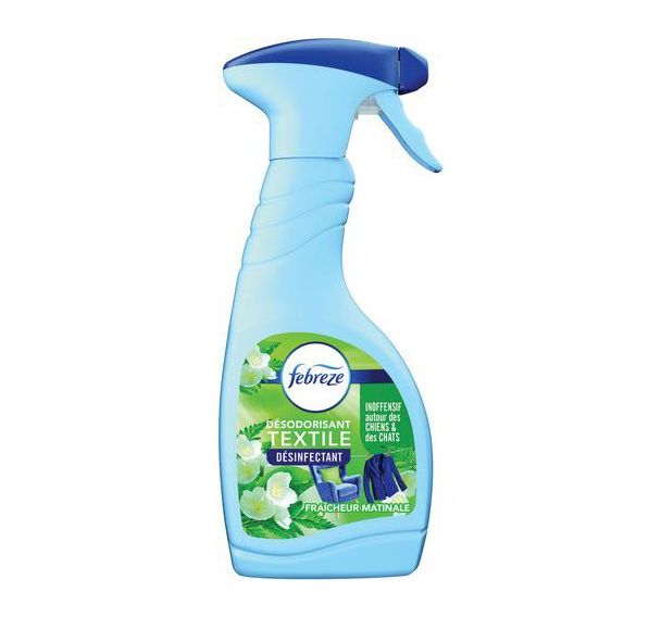 Désodorisant désinfectant textile Rosée du matin 500 mL