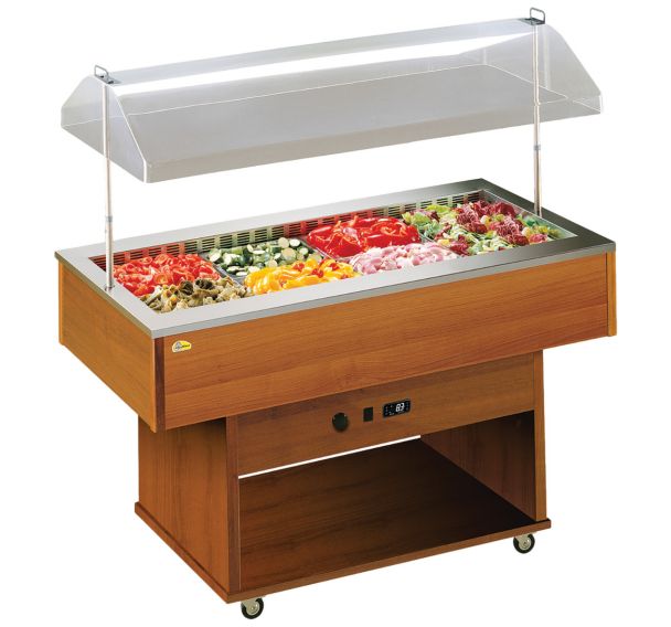 Desserte DELIZIE bain-marie 4 GN 1/1- DELIZIE BAIN-MARIE