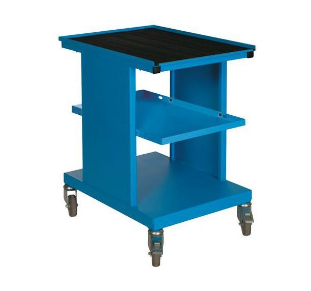 Desserte à plateau SV - 3 tablettes Bleu