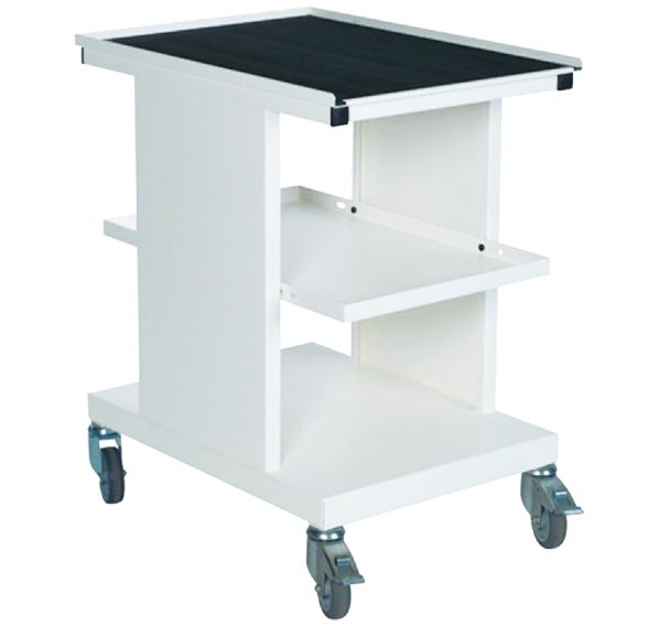Desserte à plateau SV - 3 tablettes Gris