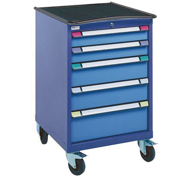 Desserte d'atelier mobile Thurmetall TM-Classic - 5 tiroirs