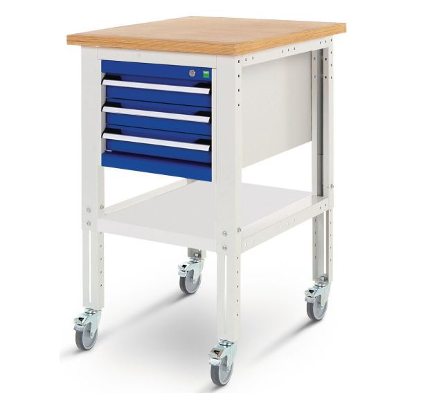Desserte mobile Cubio - Avec tiroirs