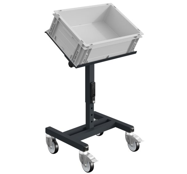 Desserte mobile réglable - plateau inclinable - Sofame