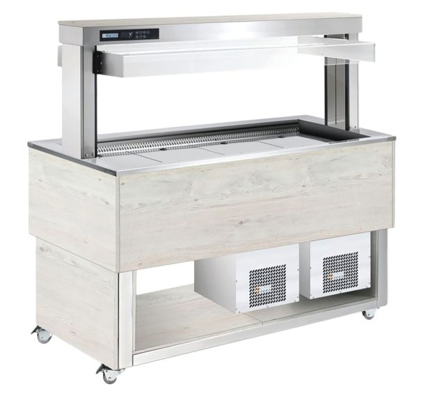 Desserte réfrigérée TRADITION BLUETR-BLUE+3B