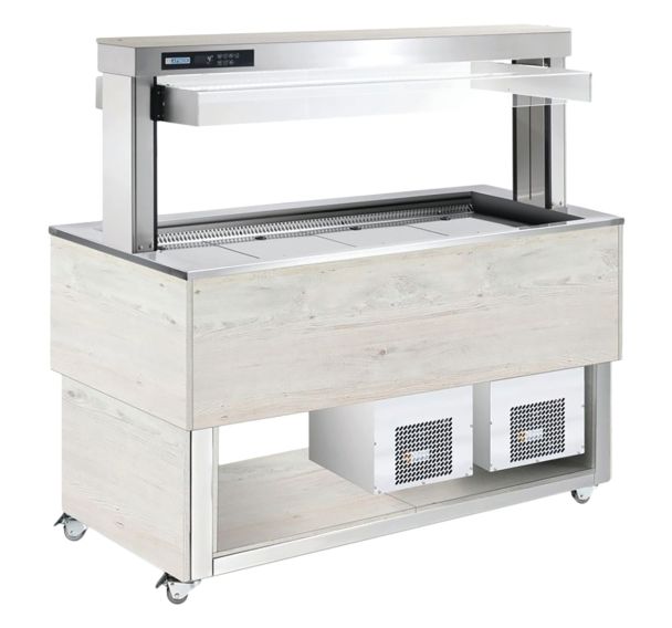 Desserte réfrigérée TRADITION BLUETR-BLUE+4W