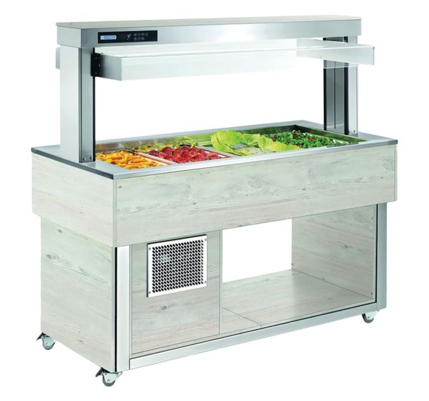 Desserte réfrigérée TRADITION GREENTR-GREEN+4W