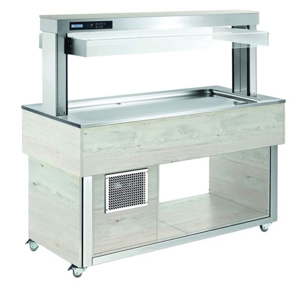 Desserte réfrigérée TRADITION LIMETR-LIME+4W