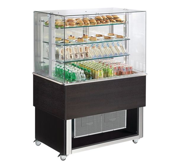 Desserte réfrigérée TRADITION PLATINIUM avec vitrine(+3B)TR-PLAT+3BTR-PLAT+3B
