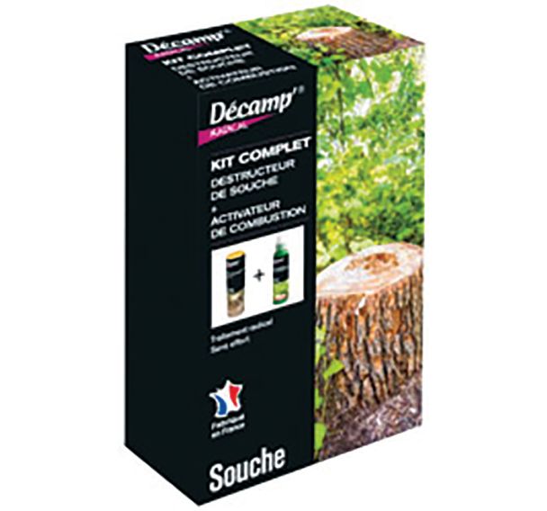 Destructeur de souches avec activateur de combustion - Decamp' (Lot de 2)
