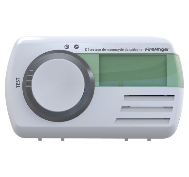 Détecteur de CO autonome à écran LCD