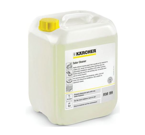 Détergent RM 99 pour nettoyer les panneaux solaires- Karcher
