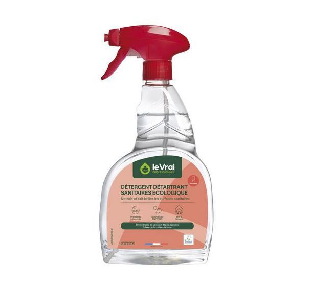 Détergent détartrant pour sanitaires - Spray 750ml - Enzypin