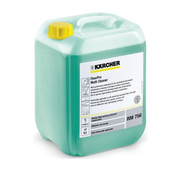 Détergent multisurface FloorPro RM 756, 10 litres. - Karcher
