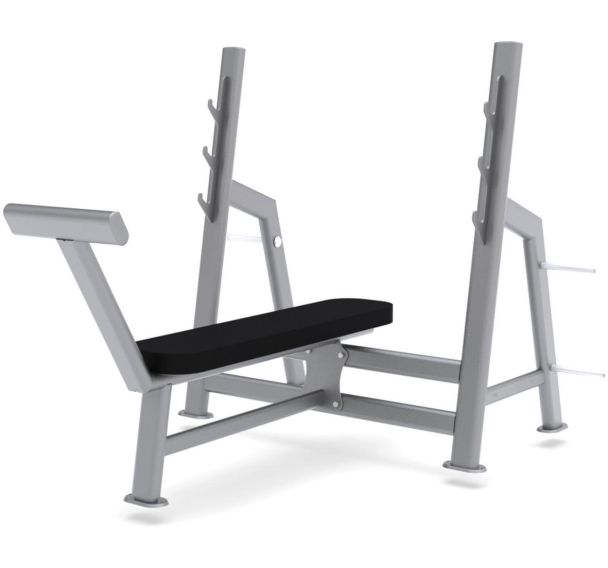 Developpes Couches Olympique avec Cale Pied Laroq Tannac