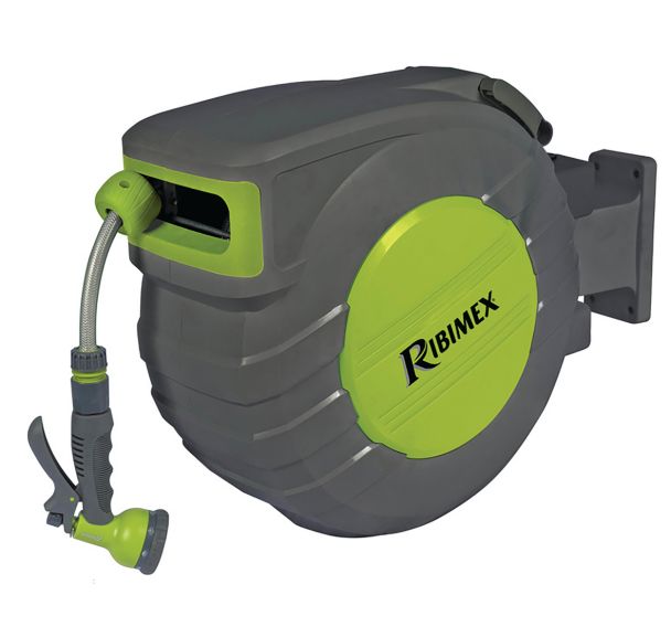 Dévidoir automatique avec tuyau de 40m Ø12,5mm - Ribimex