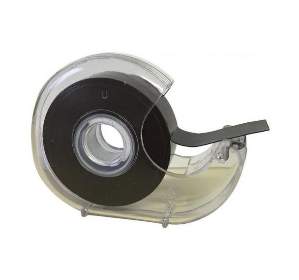 Dévidoir bande magnétique et adhésive 19 mm x 7 m