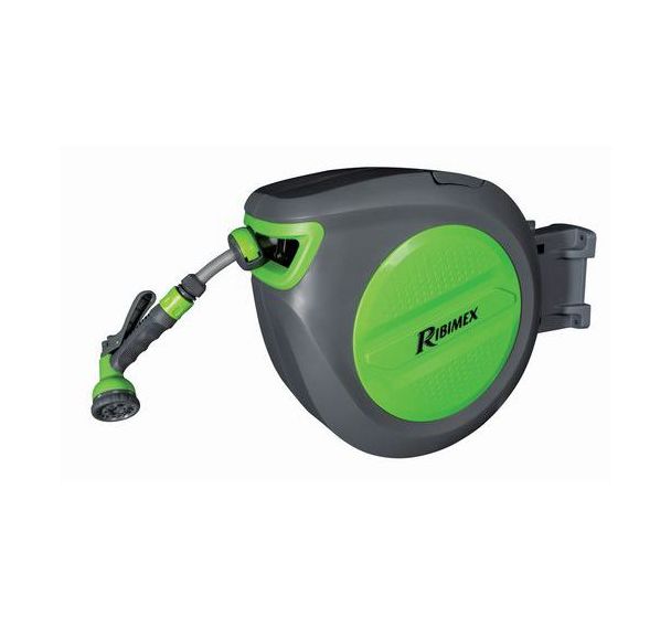 Dévidoir équipé ACQUAROLL Tuyau 20m Ø intérieur 15mm