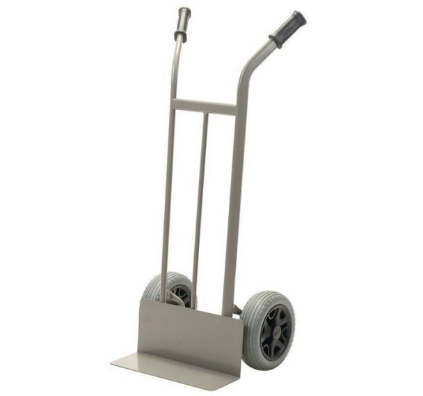 Diable acier - Roues increvables - Bavette fixe - Force 200 kg