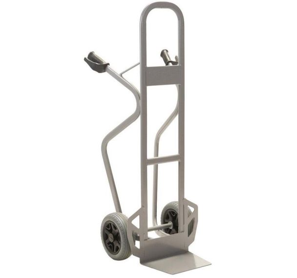 Diable acier - Roues increvables - Bavette fixe - Force 350 kg