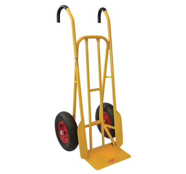 Diable acier Magnum  bavette fixe charge 500 kg - Roues pneumatiques