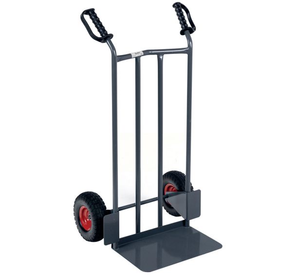 Diable acier Roues increvables Bavette fixe Force 250 kg