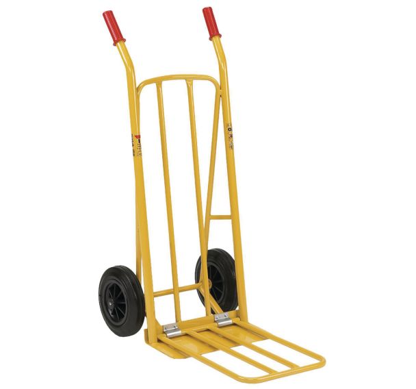 Diable acier bavette mixte - Roues Solid - Force 250 kg