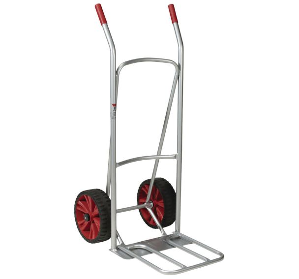 Diable acier bavette mixte - Roues flex lite - Force 200 kg
