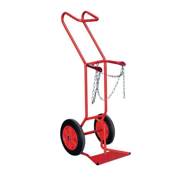 Diable acier porte-bouteilles Force 250 kg - Roues pneumatique - Fimm