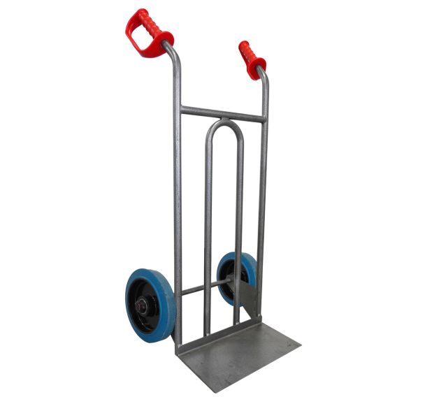 Diable acier tablier droit poignée ouverte 250 kg Stockman