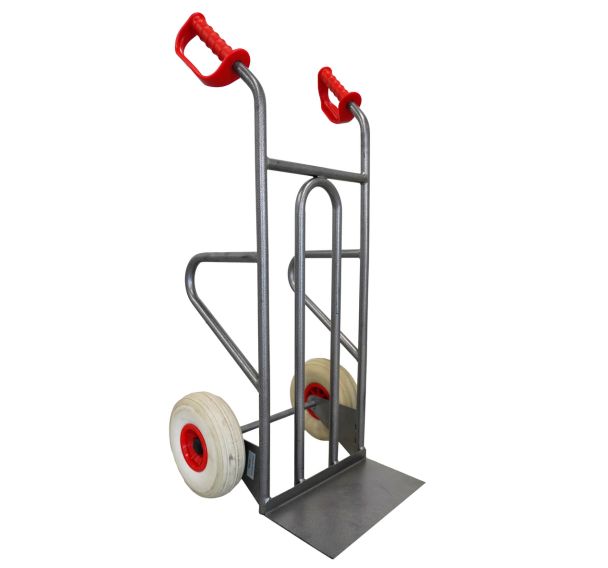 Diable acier tablier droit poignées ouvertes 250 kg Stockman