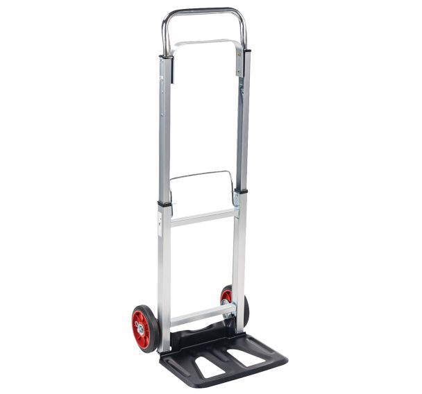 Diable alu - Roues caoutchouc - Capacité 90 kg