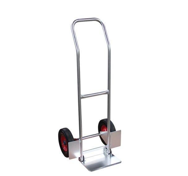 Diable alu - Roues caoutchouc - Force 200 kg