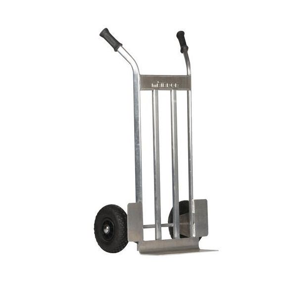Diable alu - Roues pneumatiques - Capacité 350 kg