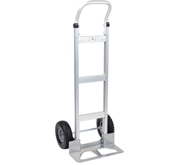 Diable aluminium - Roues semi-pneumatiques - Force 150 kg